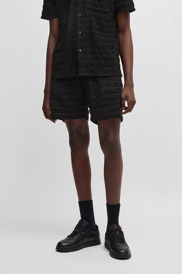 ΒΕΡΜΟΥΔΑ ΠΕΤΣΕΤΕ HUGO - 001 ΜΑΥΡΟ